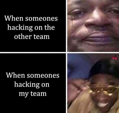 Gamer be like