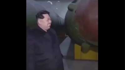 Kim Jong Un Watching Rocket Launch With Cigarette Funny Memes Download
