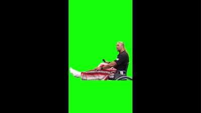 Kevin Nash Fake Leg Injury Green Screen Memes Download
