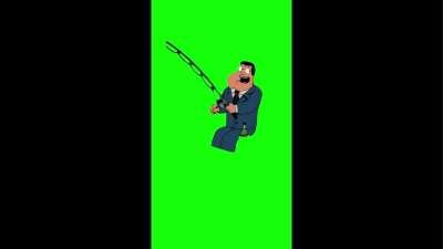 Stan Screaming while Fishing Green Screen Memes Download 