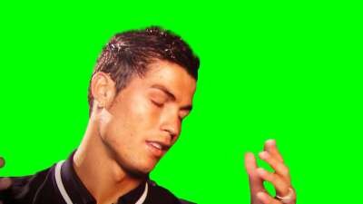 Cristiano Ronaldo Saying Always The Same Stupid Questions Green Screen Memes Download