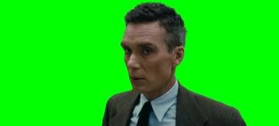 Oppenheimer Staring Green Screen Meme Template Download