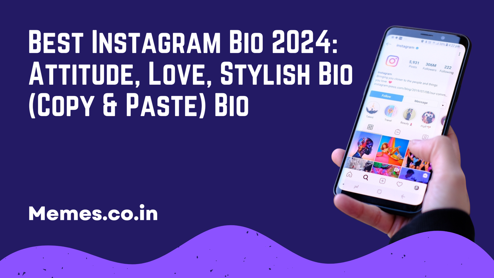 2301+ Best Instagram Bio 2024: Attitude, Love, Stylish Bio (Copy And Paste)