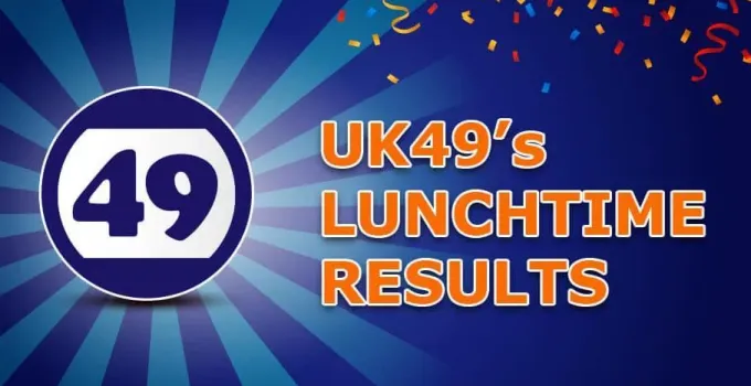 UK Lunchtime Winning Numbers: Live Updates for July 2024