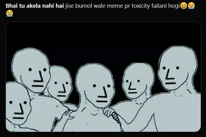 Bhai Tu Akela Nahi Hai Meme Viral Hilarious Bhai Tu Akela Nahi Hai Meme ...