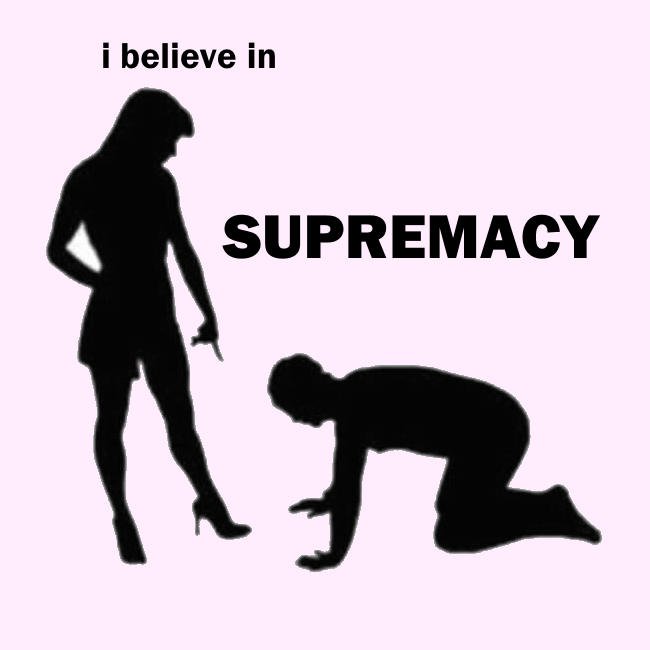 I Believe In Supremacy Template