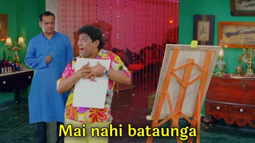 Me Nahi Bataunga Meme
