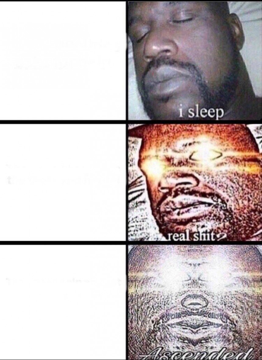 I Sleep Extended Meme Template