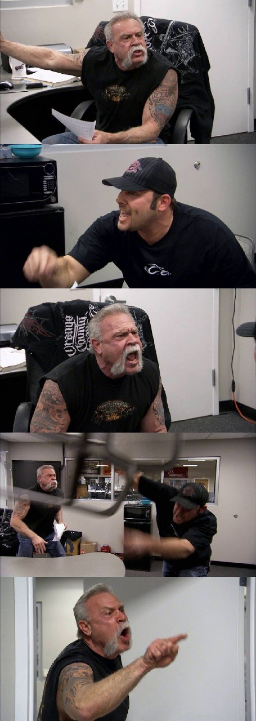 American Chopper Meme Template