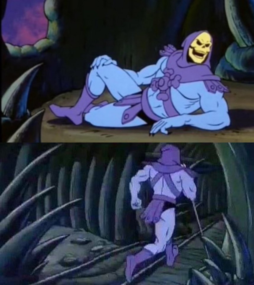 Skeletor Meme Template