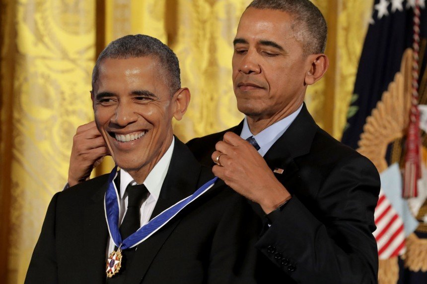 Obama Medal Meme Template