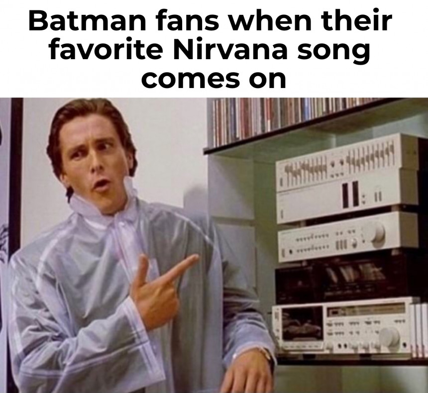 Patrick Bateman Meme Template