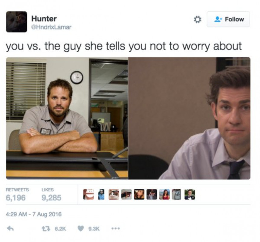 You Vs The Guy Meme Template