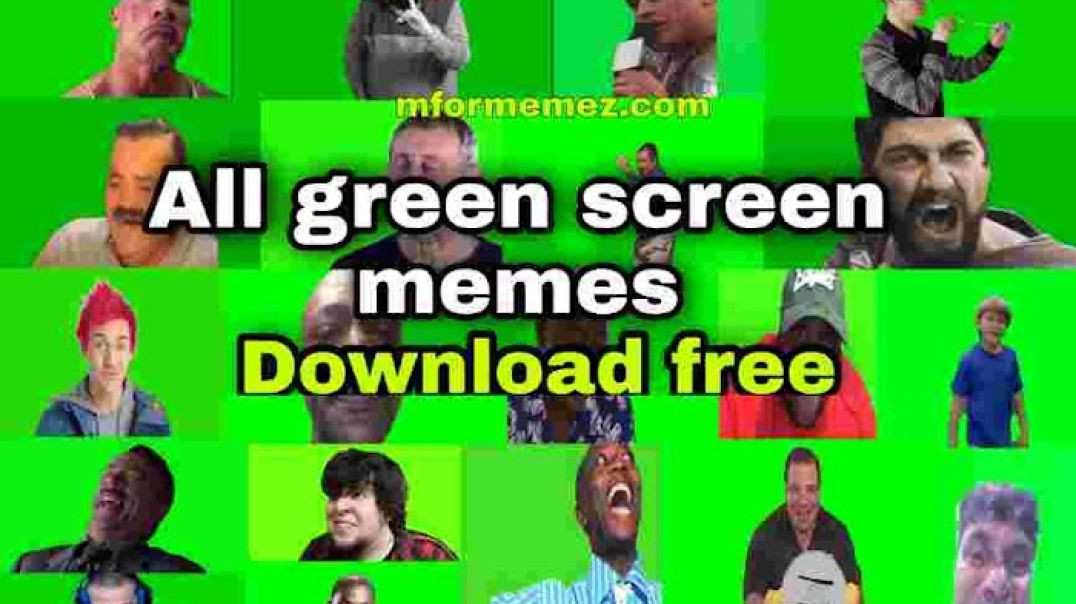 ⁣All Green Screen Memes Download | Green Screen Memes Videos Download